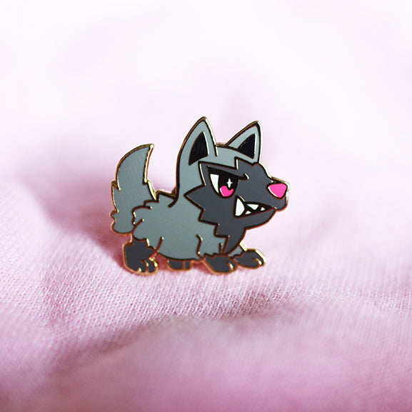 BABY POOCHY ENAMEL PIN