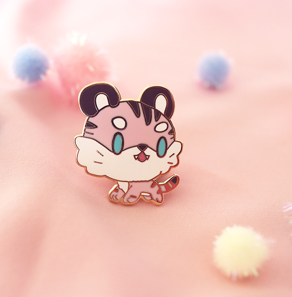 BABY TIGER LOFU ENAMEL PIN