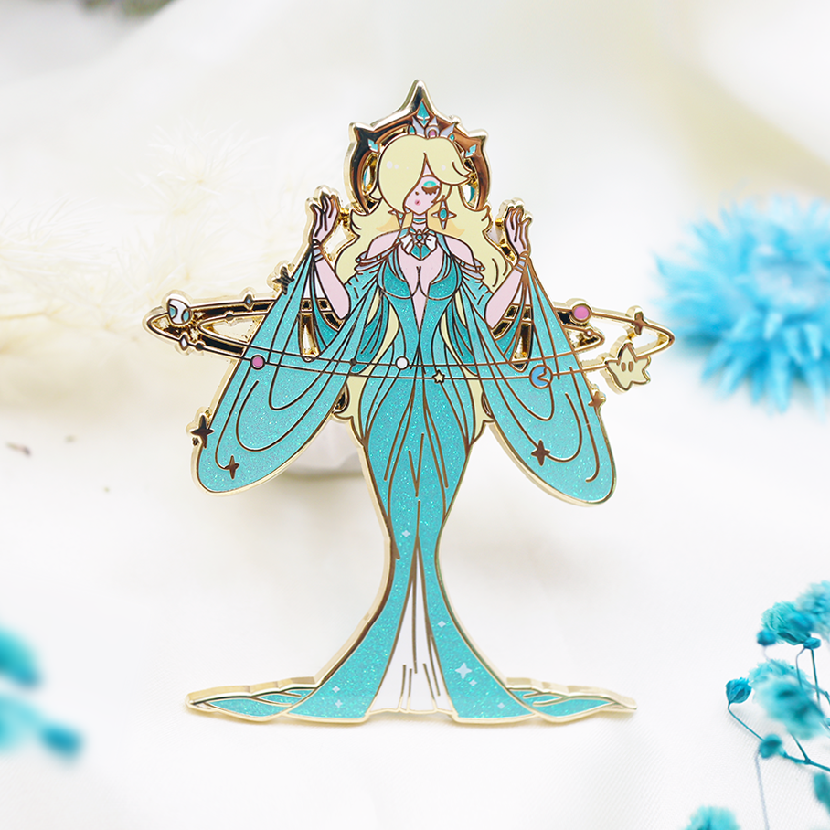 GALAXY GODDESS ROSALINA ENAMEL PIN