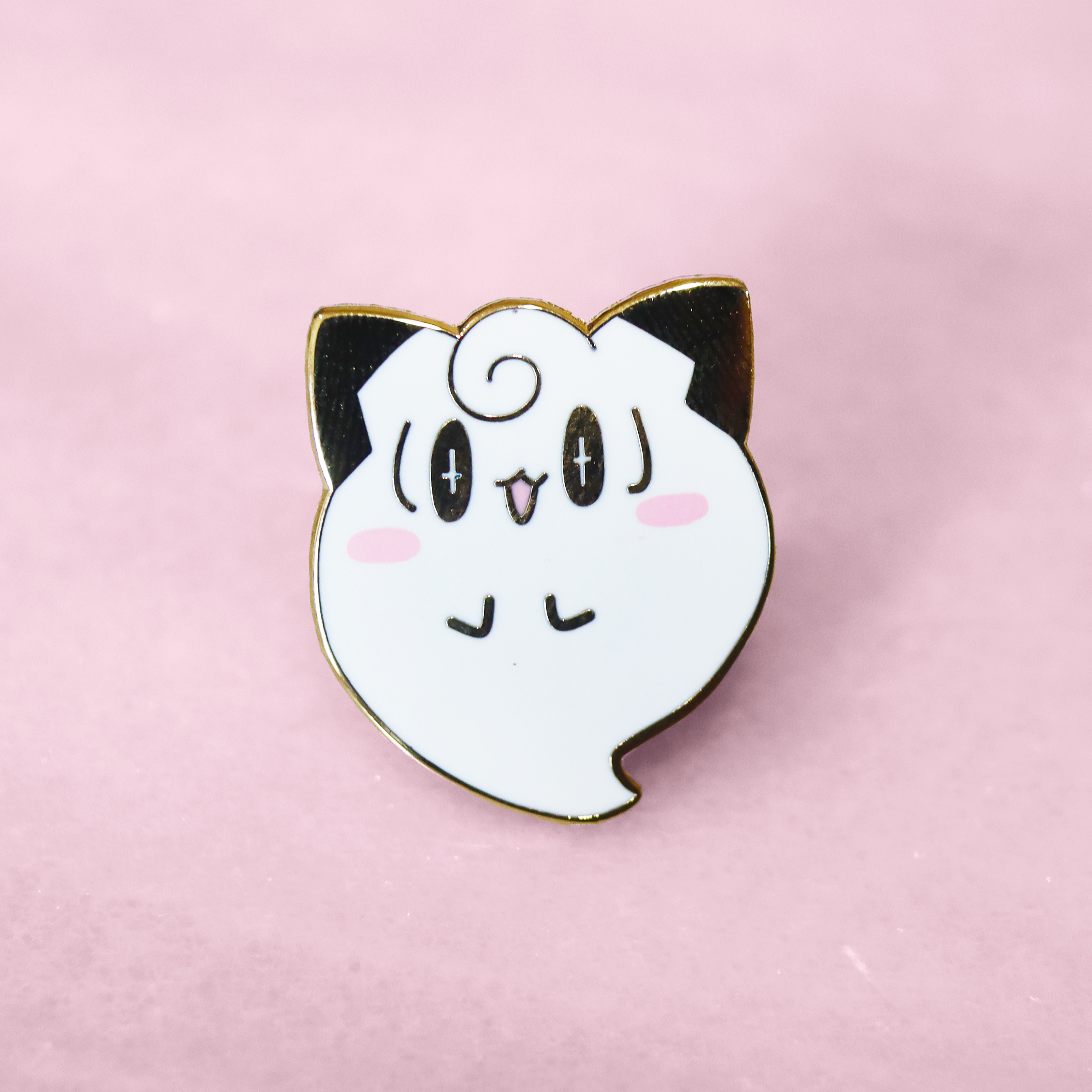 GHOSTY CLEFAIRY ENAMEL PIN