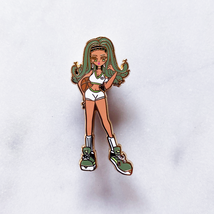 SPORTS KHALIDA ENAMEL PIN [ LIMITED EDITION]