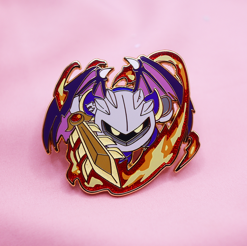 BATTLE BLADE METAKNIGHT ENAMEL PIN [POYO DREAMS]