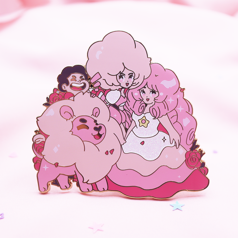 SU PINK FAMILY ENAMEL PIN [PATREON EARLY ACCESS]