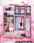 4" USAGI's CLOSET ENAMELPIN