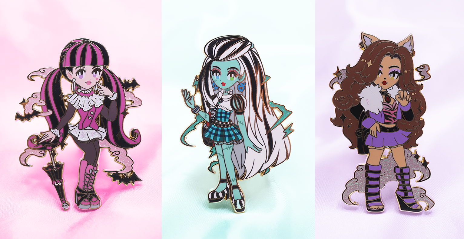 MH ENAMEL PIN SET