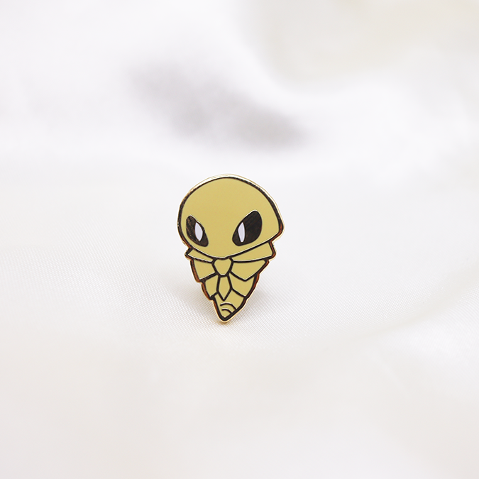 014 KAKUNA ENAMEL PIN [XS MINI MONSTERS] [POKEDEX PROJECT]