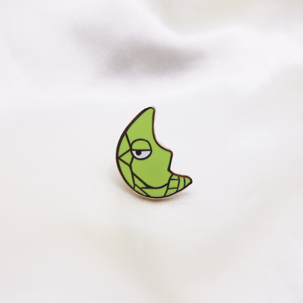 011 METAPOD ENAMEL PIN [MINI MONSTERS] [POKEDEX PROJECT]