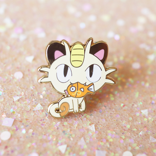 BABY MEOWTH ENAMEL PIN