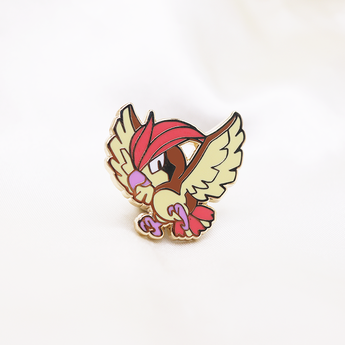 017 PIDGEOTTO ENAMEL PIN [MINI MONSTERS] [POKEDEX PROJECT]