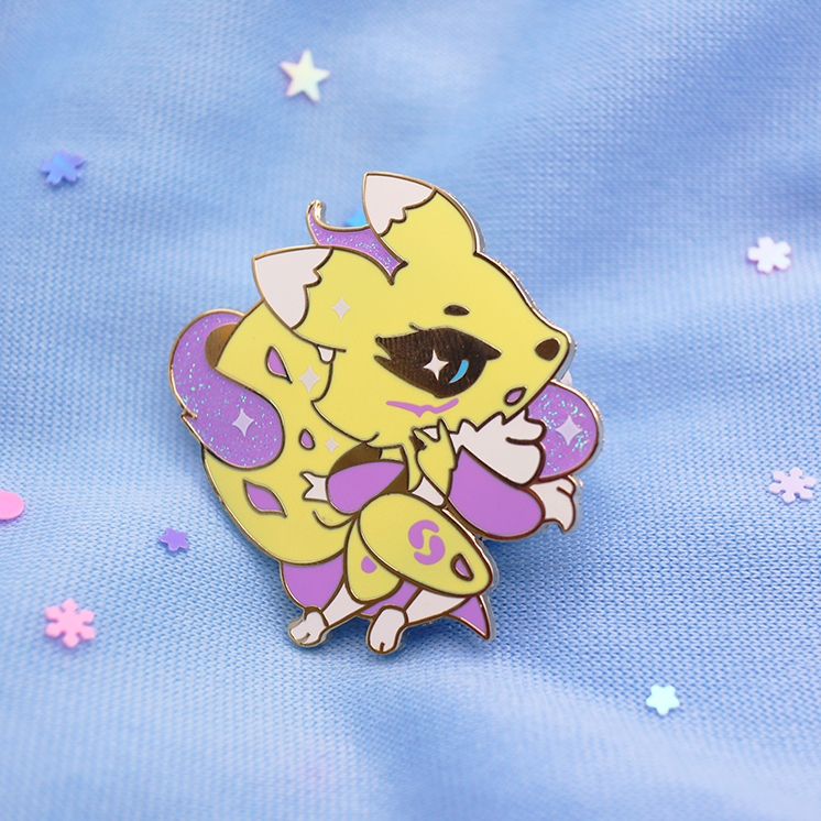 DIGIQUEEN RENAMON ENAMEL PIN