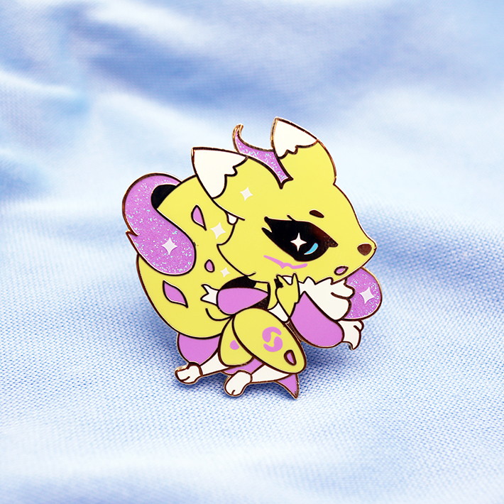 DIGIQUEEN RENAMON ENAMEL PIN