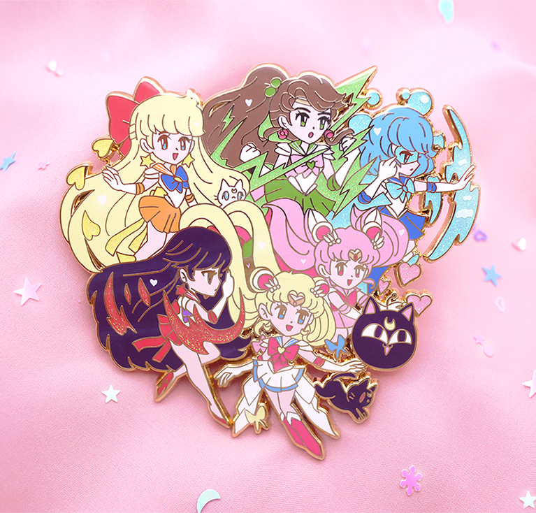 INNER SENSHI GROUP ENAMELPIN