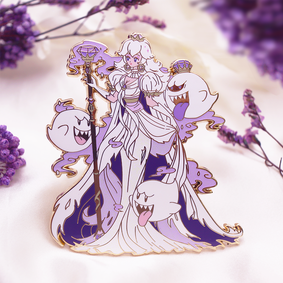 CURSED QUEEN BOOSETTE ENAMEL PIN