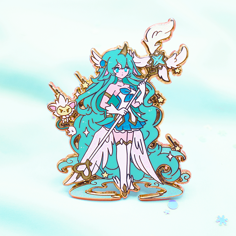 Star Guardian Soraka Enamel Pin