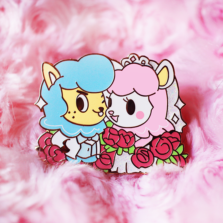 WEDDING REESE &amp; CYRUS ENAMEL PIN [PATREON EXCLUSIVE]