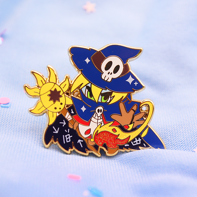 DIGI WIZARDMON ENAMEL PIN