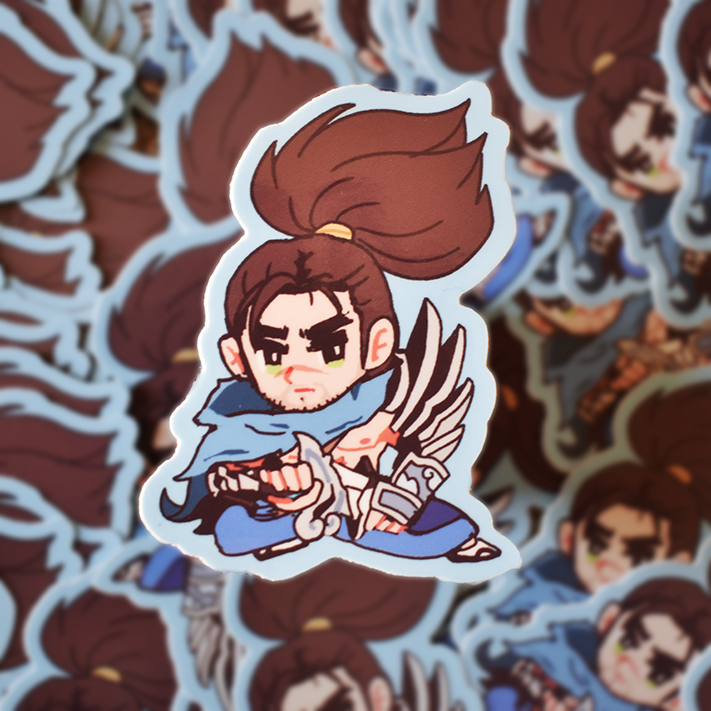 Yasuo Vinyl Sticker